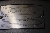 Rietschle CLFG 26 V (02) 101521-0214 Vakuumpumpe + Halter DI 80 B4 Motor 0,9 kW unused