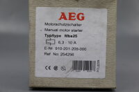 AEG Mbs25 Motorschutzschalter 6,3-10A 910-201-209-000 Unused OVP