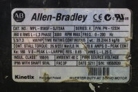Allen Bradley MPL-B560F-SJ72AA Servomotor 5,5kW 3000rpm Used/damaged
