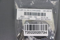Agilent 0100-1398 Hinged clamp with wing nut, NW20/25 Unused