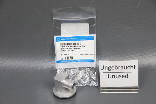 Agilent G1960-20003 NW25 to 5/8 in elbow tube Unused