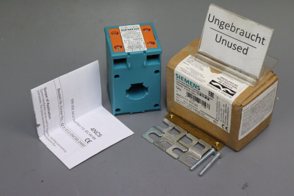 Siemens 4NC5117-2CC20 Stromwandler100/5A 50/60Hz 2,5VA E01 unused OVP