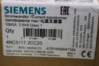 Siemens 4NC5117-2CC20 Stromwandler100/5A 50/60Hz 2,5VA E01 unused OVP