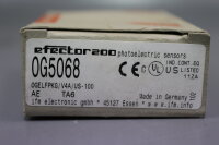 IFM efector 200 0G5068 0GELFPKG/US Fotoelektrischer...