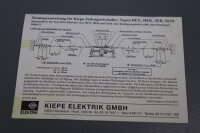 Kiepe Elektrik HEN 001 91.043450 Seilzugnotschalter unused