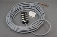 Murr Elektronik 27868 Passiv-Vert. Kunststoff 8xM12 4pol 01417 used damaged