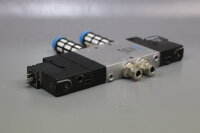 Festo 170247 CPE18-M1H-5/3G-1/4 + 2x MSEB-3-24V DC 389 614 D Magnetventil used