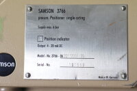 Samson Pneumatic Positioner 3766-06 3277 3241 Stellantrieb  240 cm2 Unused