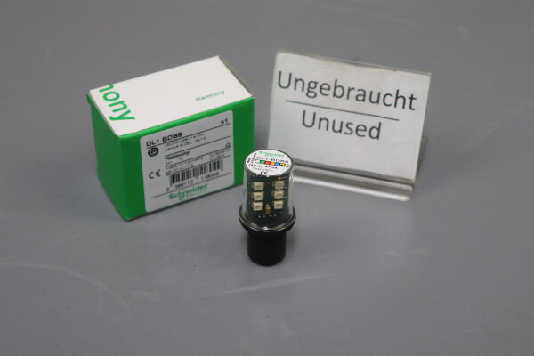 Schneider Electric DL1 BDB8 LED Cluster Yellow 24V Harmony DL1BDB8 011804 Unused OVP