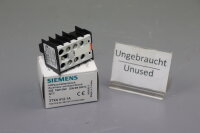 Siemens 3TX4412-1A Hilfsschalterblock Auxiliary contact block 22E 1NO+2NC Unused OVP