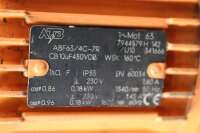 ProMinent SIGMA SICAHM04350PVT0410A000 Dosierpumpe 0,18 kW 4bar + ATB ABF63/4C-7R Motor used