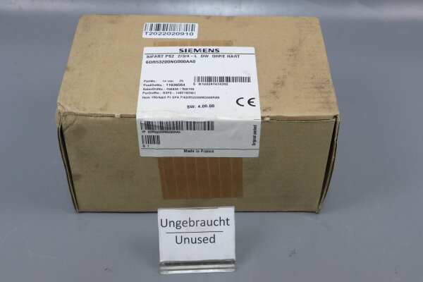 Siemens 6DR5320-0NG00-0AA0 Stellungsregler SIPART PS2 SW:4 Sealed