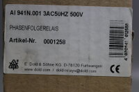 E.Dold AI941N.001 3AC 50HZ 500V Phasenfolgerelais 0001258...