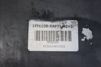 Siemens SIMOTICS S Synchronservomotor 1FT6108-8AF71-4EH1 Used damaged