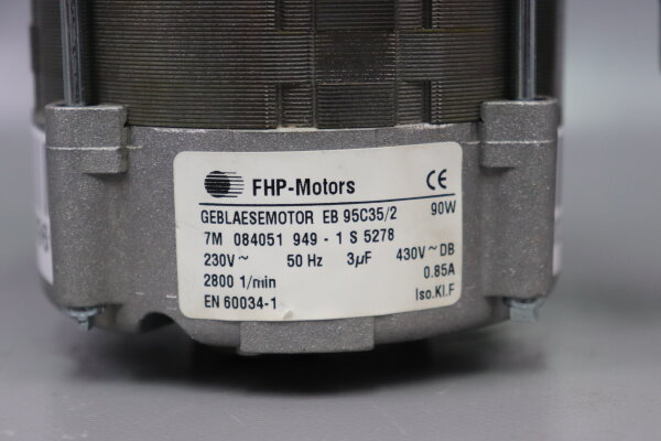 FHP Motors Gebläsemotor EB 95C35/2 7M 084051 2800 u/min 90W Unused