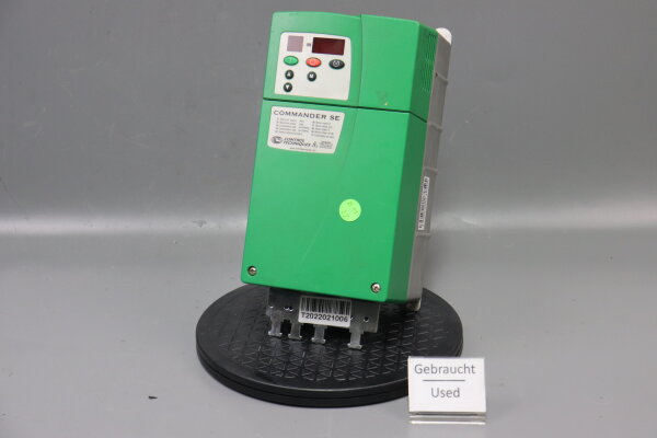 Control Techniques Commander SE SE23400110 SE 2T 1.1kW SW: 01.10.00 Used