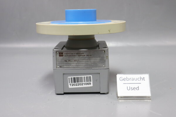 ENDRESS + HAUSER DU 40 Ultraschall Sensor UB 20...30V used