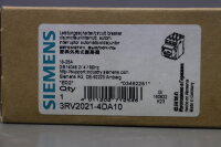 Siemens Sirius 3RV2021-4DA10 Circuit breaker Unused OVP