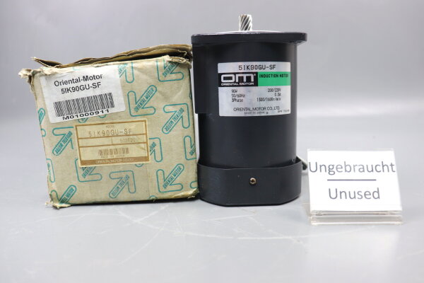 Oriental Motor 5IK90GU-SF Induction Motor 90W Unused OVP