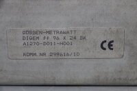 Gossen Metrawatt A1270 DIGEM ff 96 x 24 BK Messger&auml;t Unused OVP