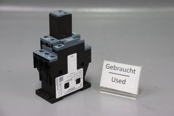 Siemens Sirius 3RT2025-1AL20 E02 + 3RH2911-1AA01 Leistungssch&uuml;tz Used