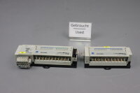 Allen Bradley Compact Block I/O 1791D-8B8P + 1791D-16BOX Ser. C Used