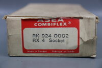 ASEA Combiflex RK 924 0002 RX 4 Socket unused ovp