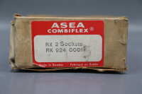 ASEA Combiflex RX 2 RK 924 0001 RK9240001 Sockets unused ovp