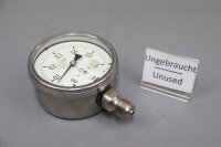 Bourdon Sedeme 0-0,6bar 1.4571 316 SS Manometer Unused