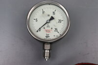 Bourdon Sedeme 0-25bar 1.4571 316 SS Manometer Unused