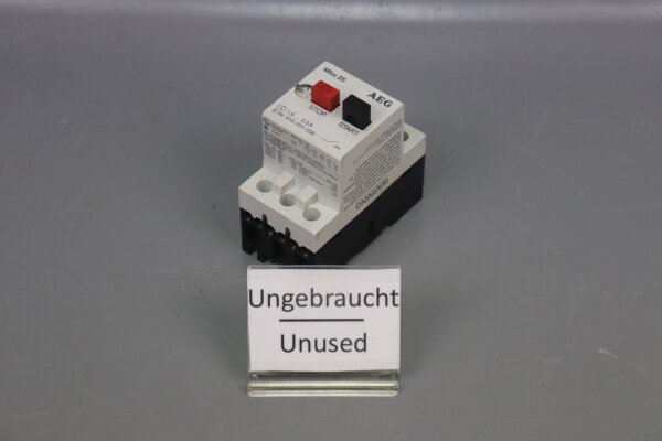 AEG Mbs 25 910-201-206-000 Motorschutzschalter Mbs 25 910-201-206 unused