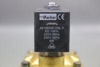 Parker 7321BDN00 G0219B Magnetventil mit Spule 4818653D D5L F 220V 230V  Unused