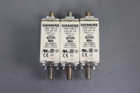 Siemens 3x 3NE1 820-0 3NE1820-0 Sicherungseinsatz SITOR Unused OVP