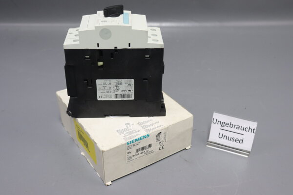 Siemens 3RV1031-4FA10 Circuit Breaker Leistungsschalter 28-40A E01 Unused OVP damaged