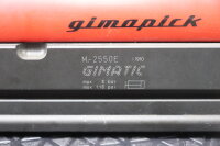 Gimatic Gimapick M-2550E Linear Actuator max. 8 bar / 116...