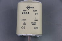 Weber NH 1 KTF/gG 200 A NH-Sicherungseinsatz 500V Unused OVP