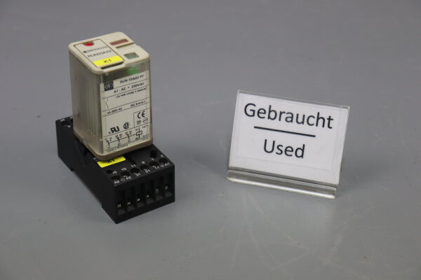 Telemecanique RUN33A22P7 Universalrelais 230VAC Used