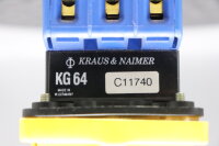 Kraus &amp; Naimer KG64 Hauptschalter unused