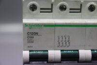 Schneider Electric C120N C100 Schutzschalter 415V Used