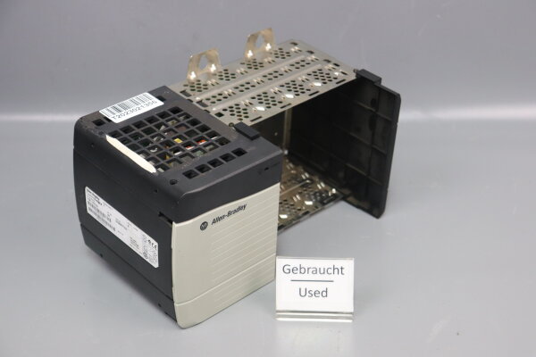 Allen Bradley ControlLogix 1756-PB72/B 1756PB72B Ser. B + 1756-A4/B Rack Used
