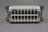Walther 710 232 Connector 6-Polig 16A 500V 600V 710232 Unused