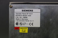 Siemens Operator Panel OP 15-C1 6AV3515-1MA20-1AA0 Used
