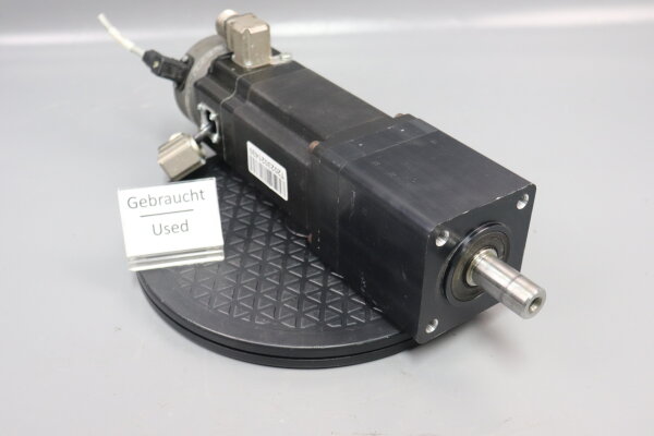 Berger Lahr Schrittmotor VRDM3913/50 LWC Bremse RSM4/891.124.1S Getriebe PL50/85 i=5 Used