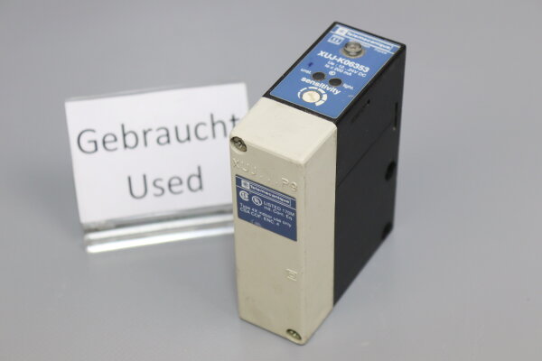 Telemecanique XUJ-K06353 Photoelectric Sensor XUJK0635 12-24VDC used