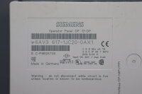 Siemens Operator Panel OP 17-DP 6AV3 617-1JC20-0AX1 6AV3617-1JC20-0AX1 E: 5Used