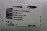 Peha 10x 00932791 Universal-Anschlu&szlig;-Einheit unused...
