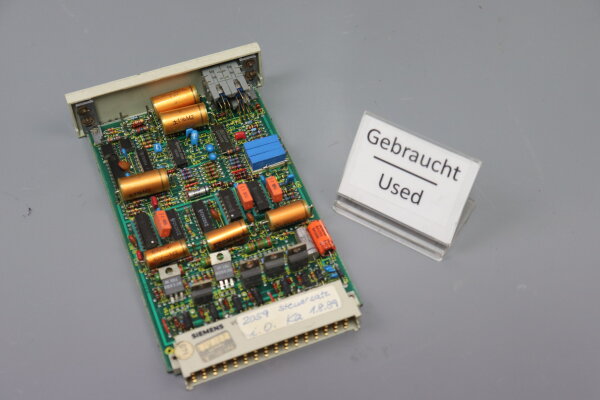 Siemens Sitor 6PC1001-8DC SITOR Steuersatz 6PC 10018DC Used