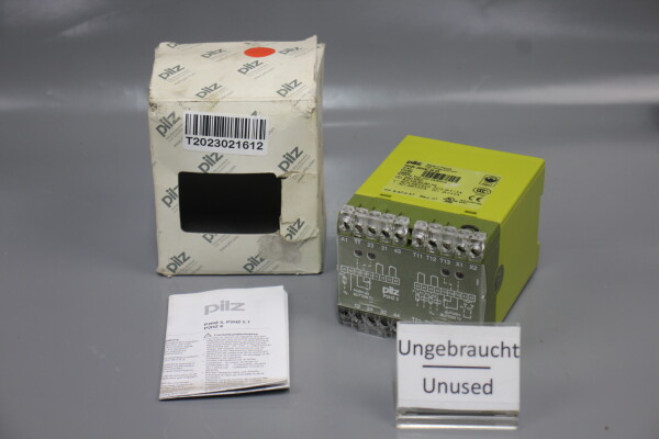 Pilz Zweihandbedienger&auml;t P2HZ5 230VAC 2S 2&Ouml; 474388 Unused OVP