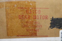 Hatco Gear Motor R02-12-021 mit L&uuml;fter 230 V Unused