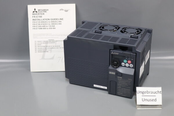 Mitsubishi 7.5HP 460V Inverter AC Drive FR-E740-120SC-NA FRE740120SCNA Unused